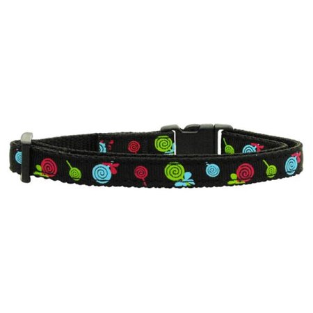 UNCONDITIONAL LOVE Lollipops Nylon Ribbon Collar Black Cat Safety UN749611